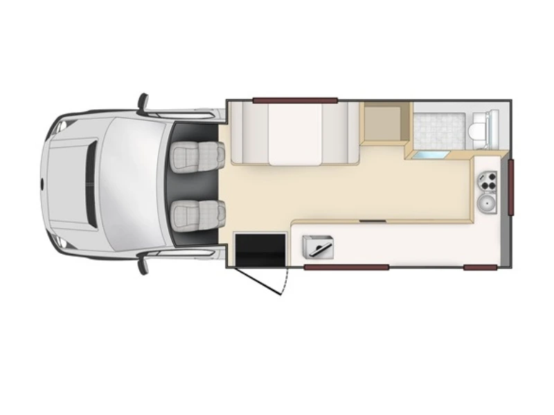Nieuw Zeeland - Euro camper - dag