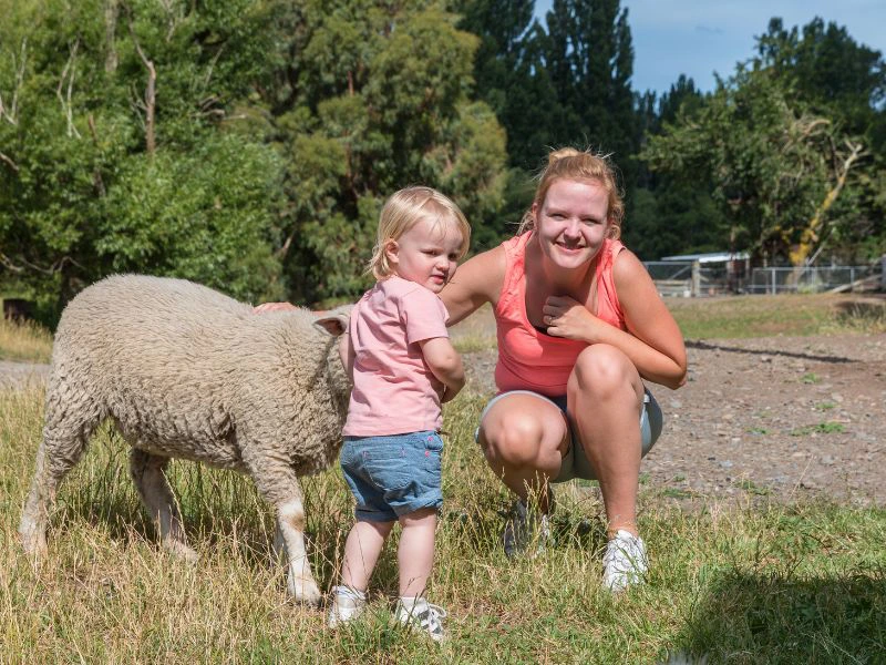 Nieuw Zeeland - boerderij bezoek