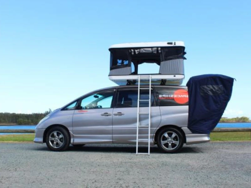 Nieuw Zeeland - Spaceship camper auto