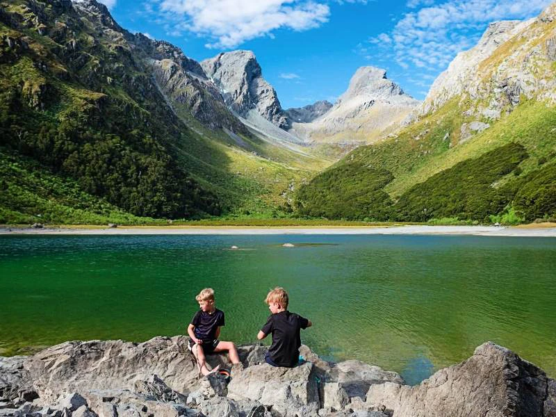 Nieuw Zeeland met kinderen