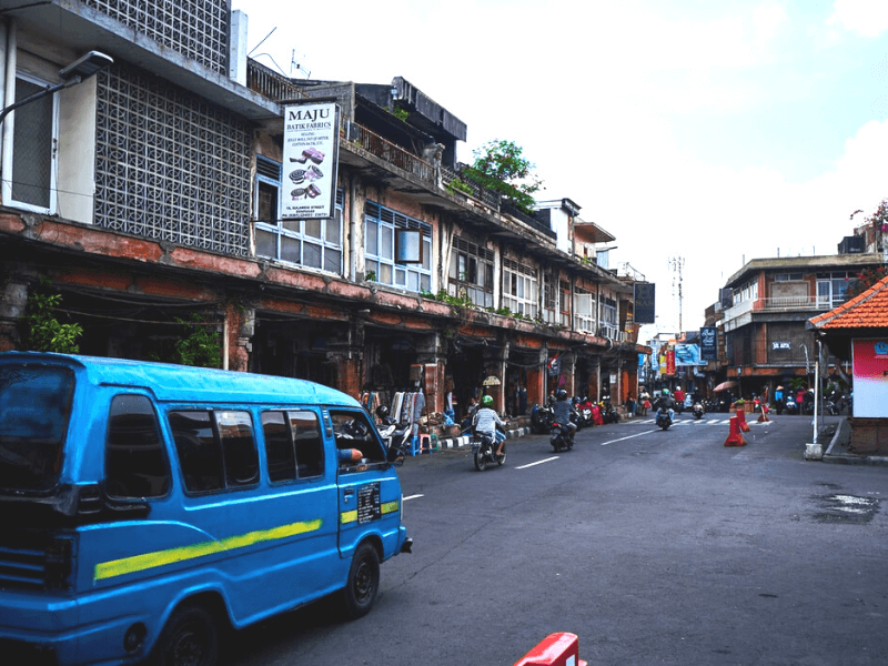 Vervoersmiddelen Indonesië - De Balinese bus Bemo