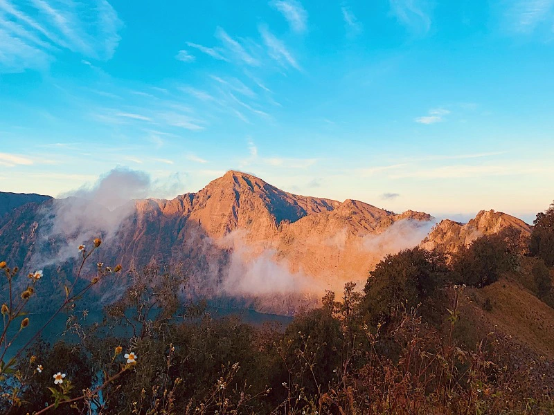 Top 3 Lombok Indonesië - Rinjani vulkaan