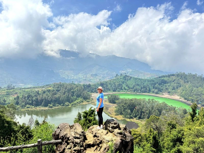 Dieng plateau Centraal Java