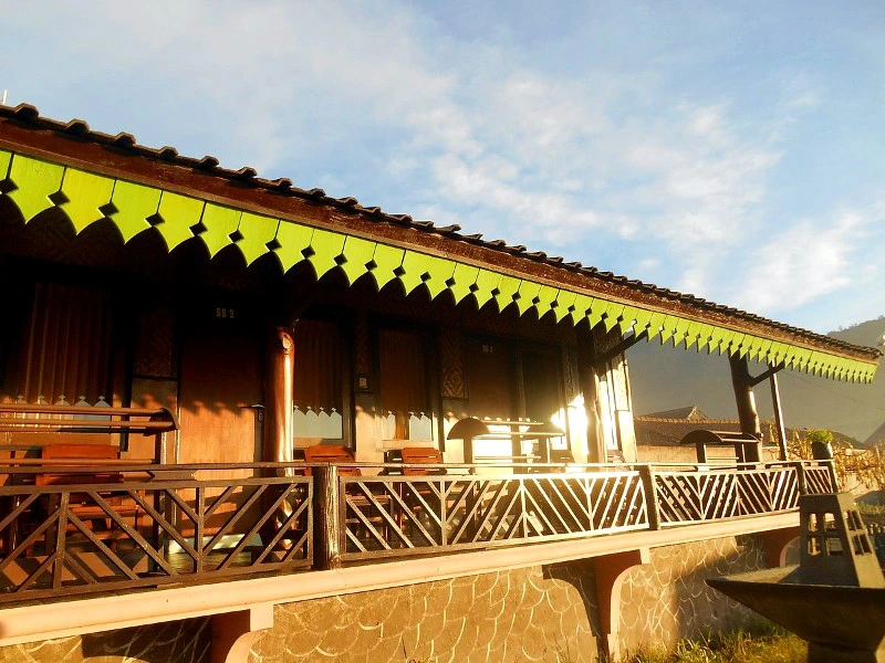 Hotel dichtbij de Bromovulkaan