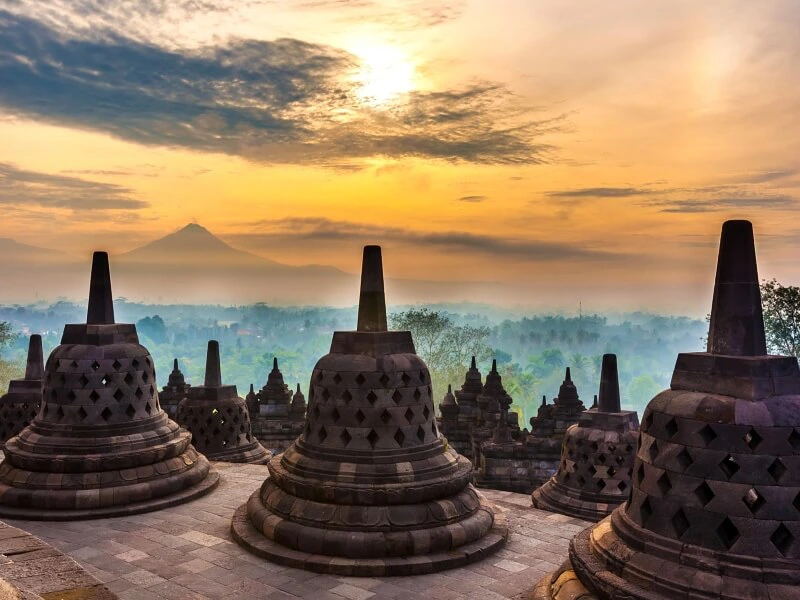 Feitjes over Indonesië - Borobodur