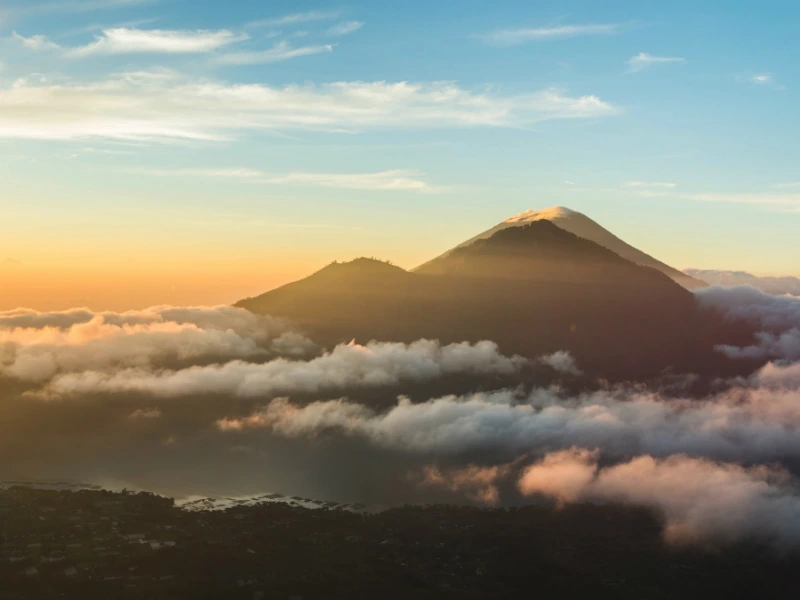 Indonesia Bali Batur vulkaan