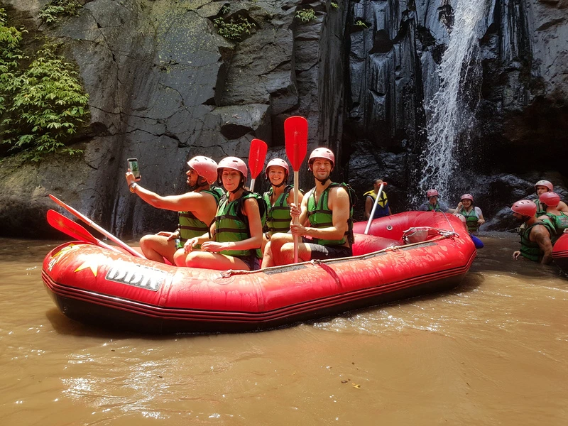 Raften bij Ubud Indonesie