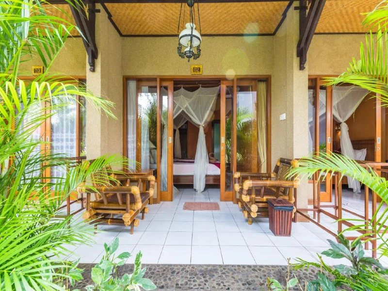 Indonesië- bungalow