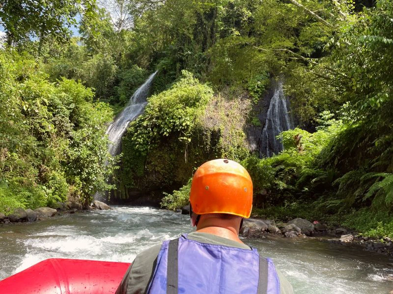 Raften op Bali