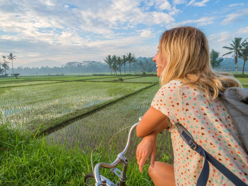 Fietsen Yogyakarta Indonesie