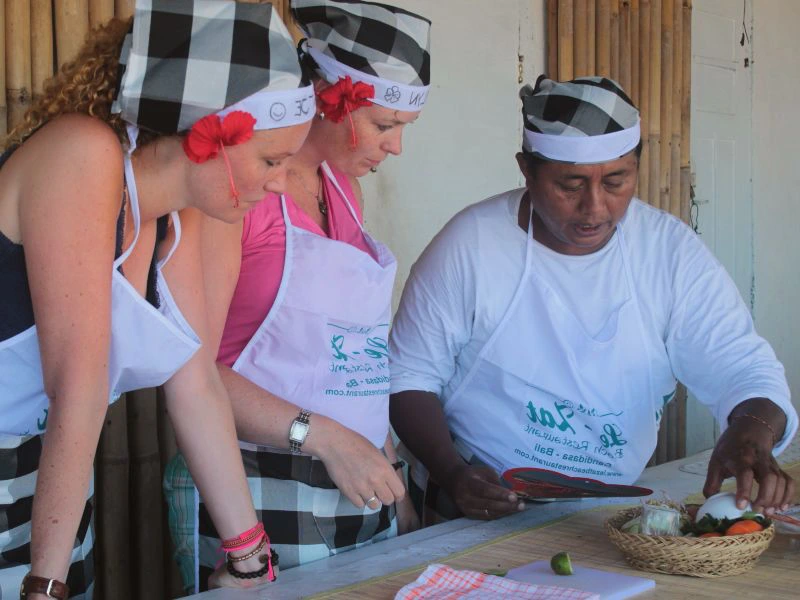 Kookworkshop bij Candidasa