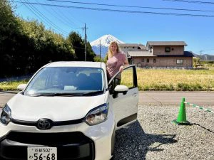 Kawaguchiko met huurauto