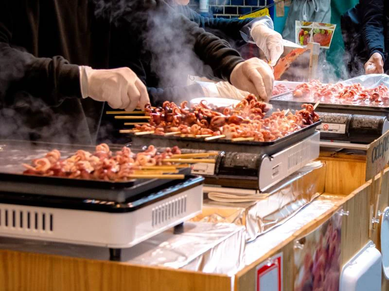 tsukiji markt food eten