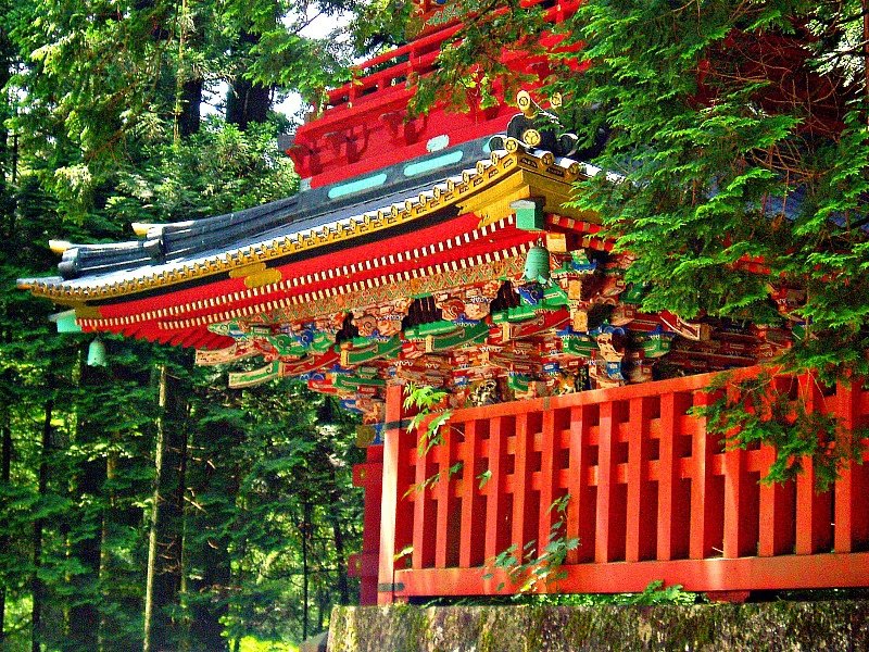 tempel in Nikko