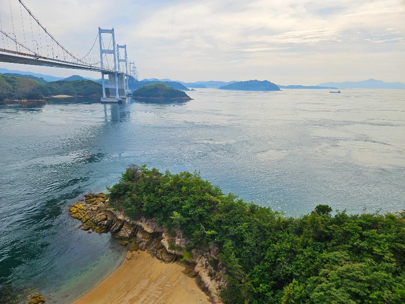 Rondreis Japan fietstocht Shimanami Kaido Shikoku