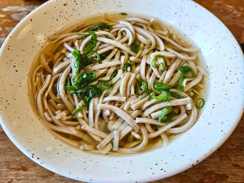 Soba in de Iya Vallei, Shikoko, Japan