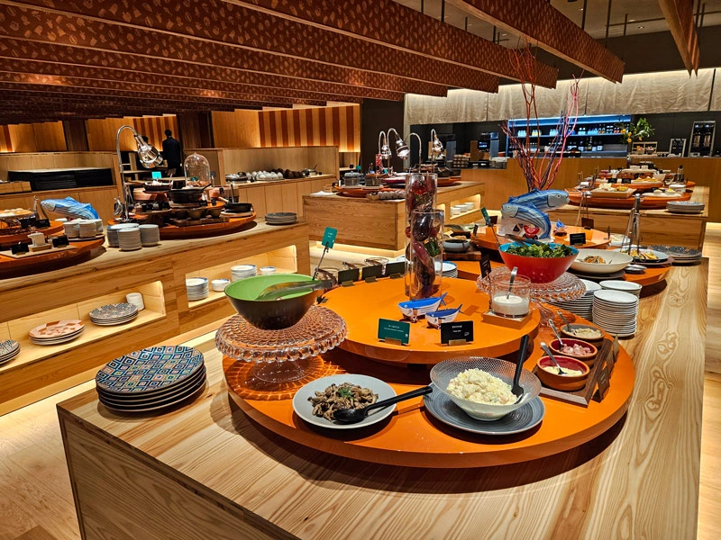 Hotelrestaurant in Kochi, Shikoku Japan