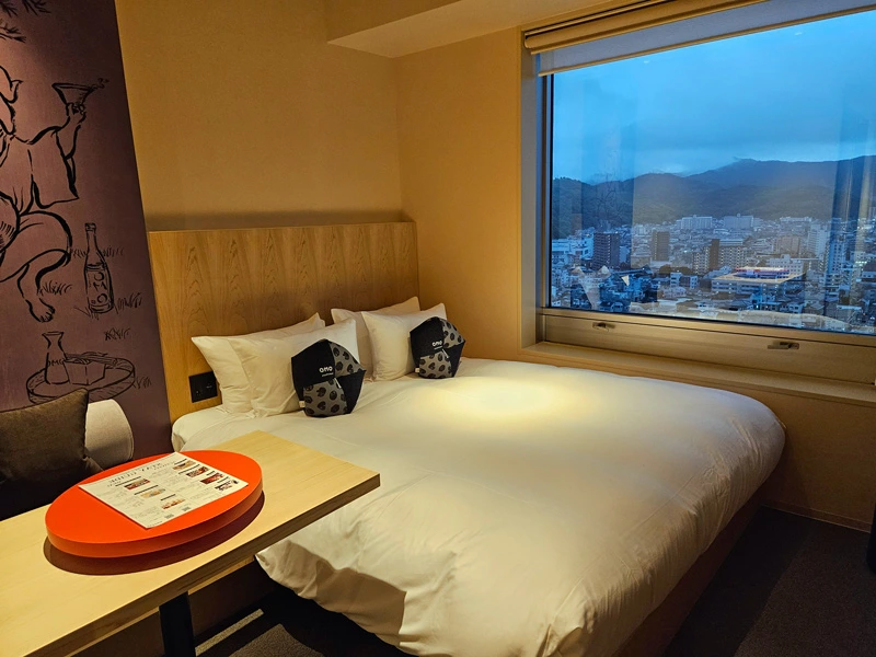Hotelkamer in Shikoku, Japan