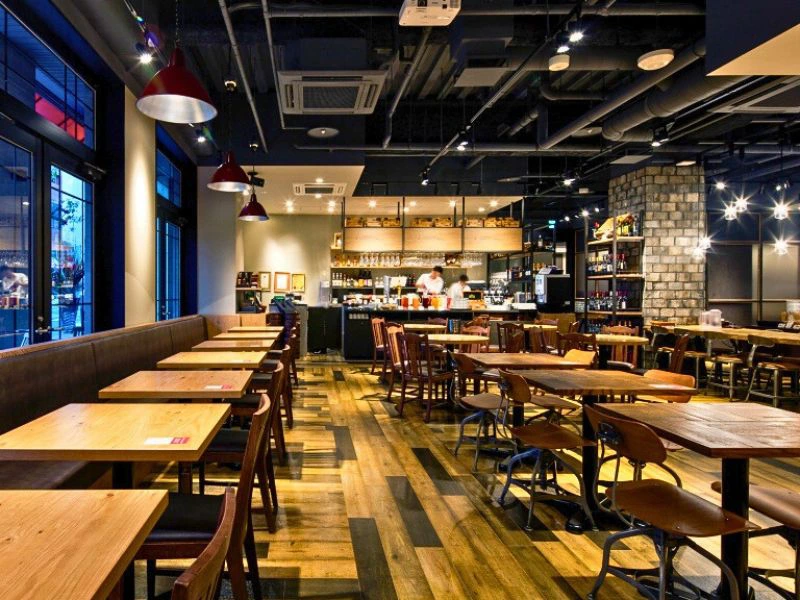 Hotel restaurant in Matsuyama, Japan