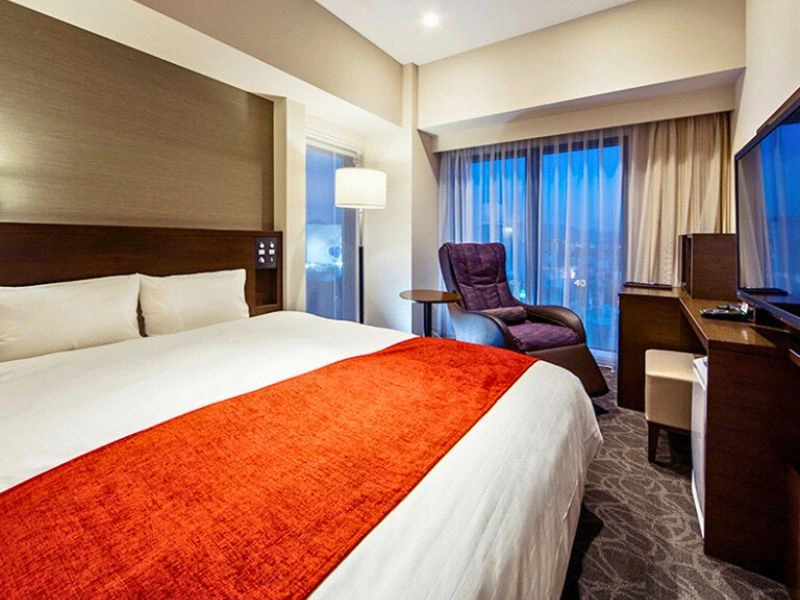 Hotel kamer in Matsuyama, Japan