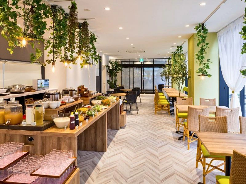 Hotel restaurant in Tottori, Japan