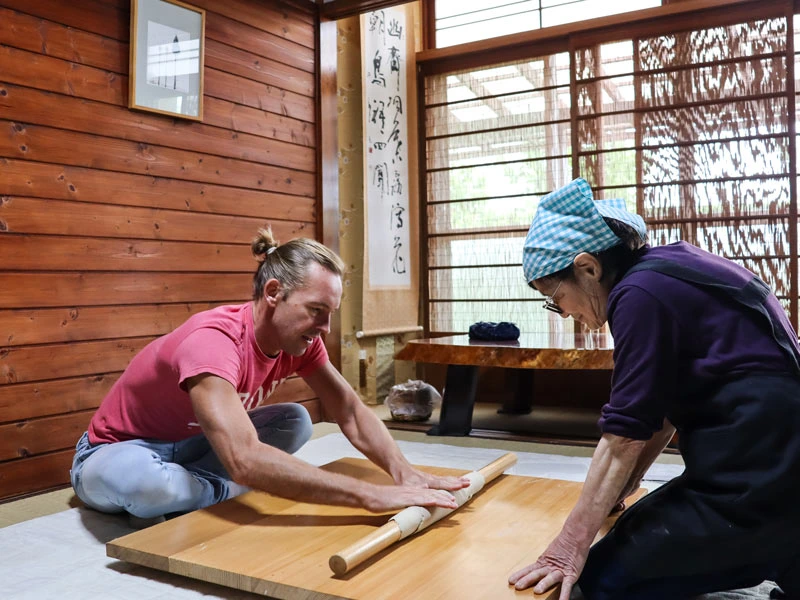 koken bij een Japanse familie