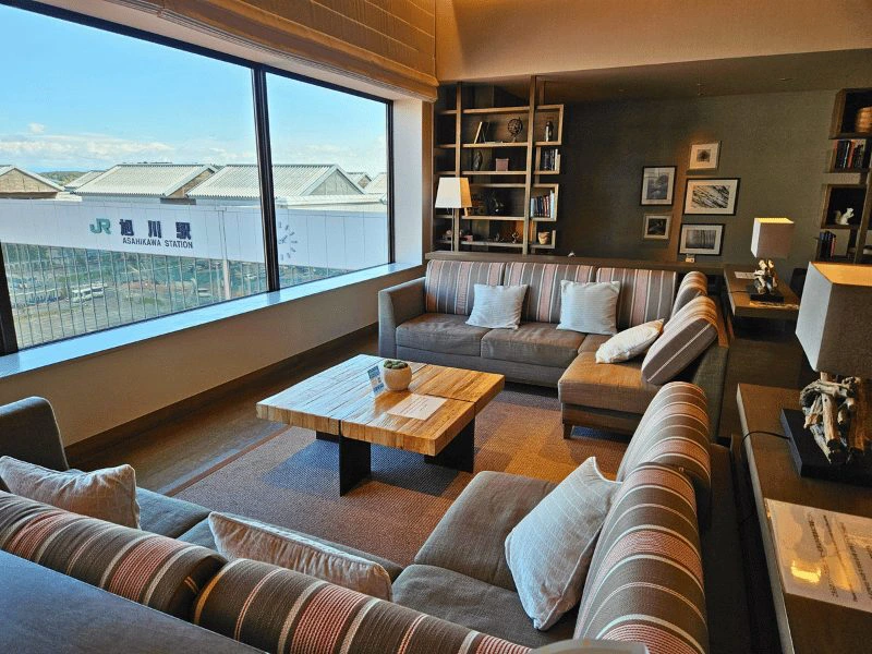 hotel lobby asahikawa