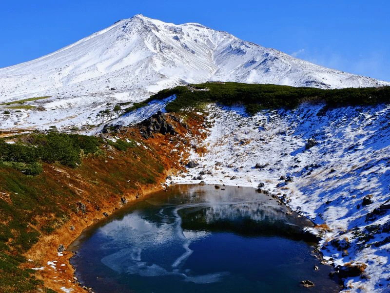 Daisetsuzan NP snow peak