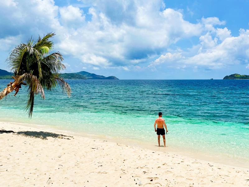 Strand van Panglao in de Filipijnen