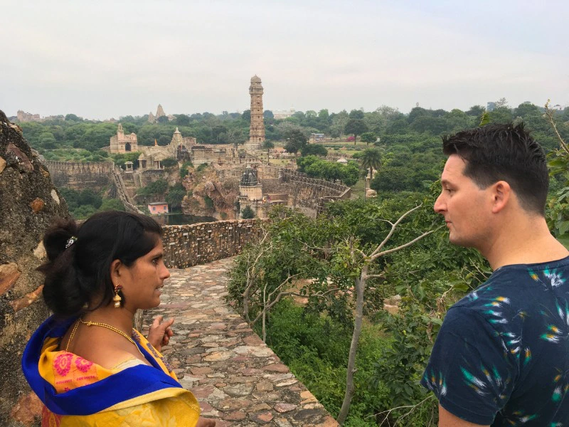 Tour door Fort Chittogarh