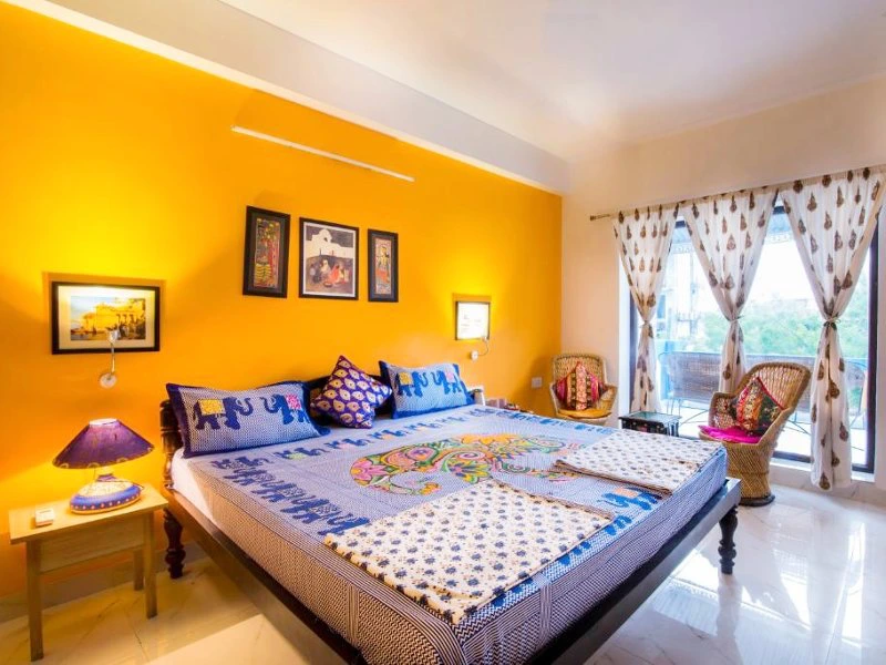 India Agra - hotelkamer