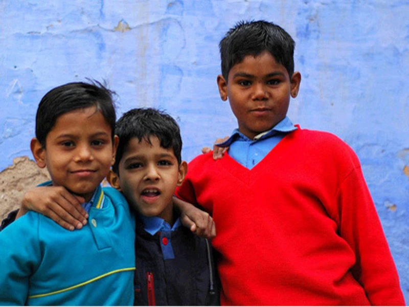 India Gangtok Sikkims kinderen