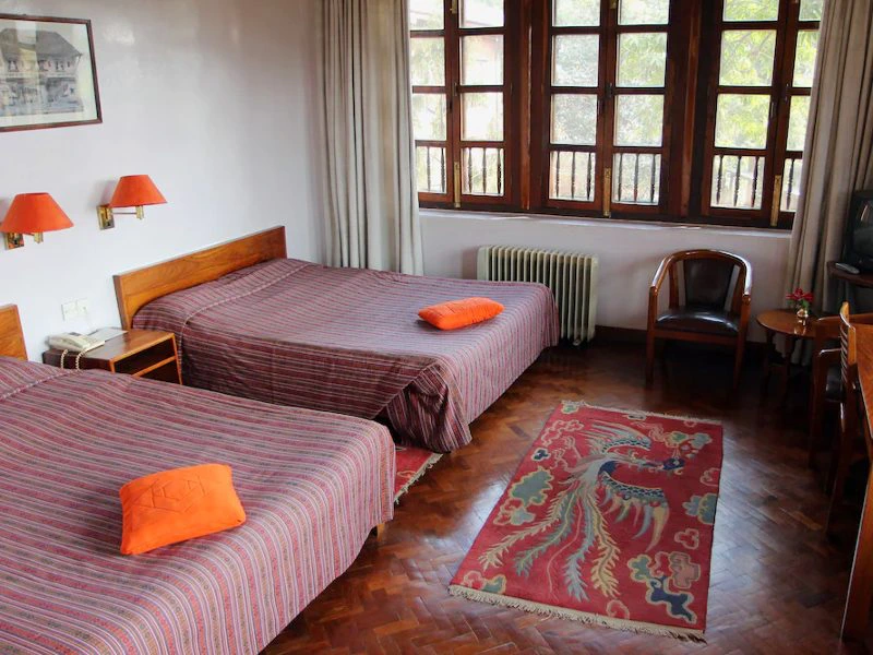 Kathmandu - hotelkamer