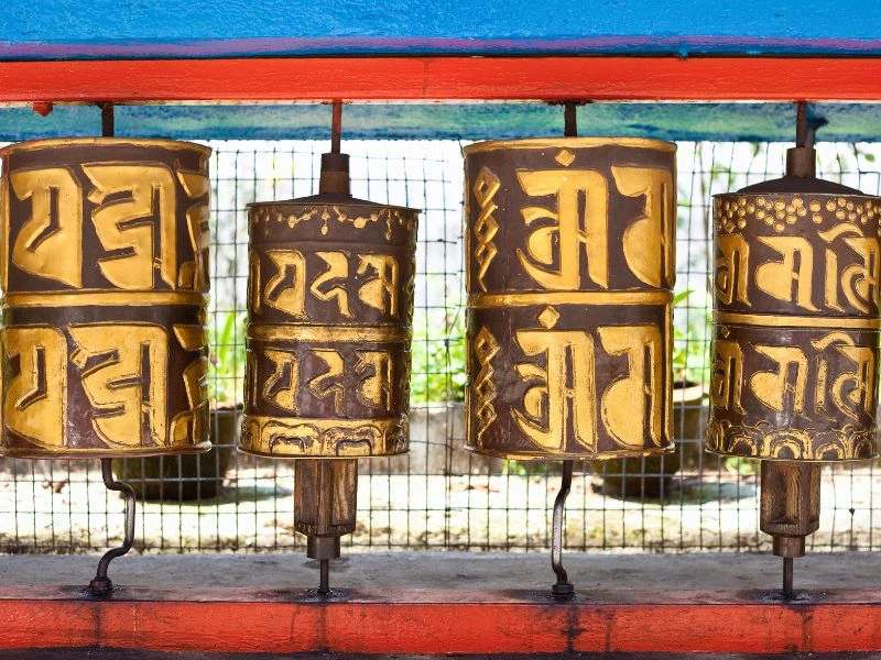 India gangkok Sikkims klooster