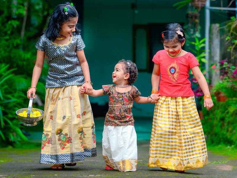 India kerala lokale kinderen