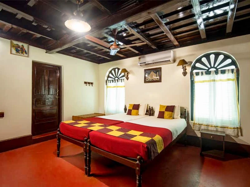 India Alleppey - homestay kamer