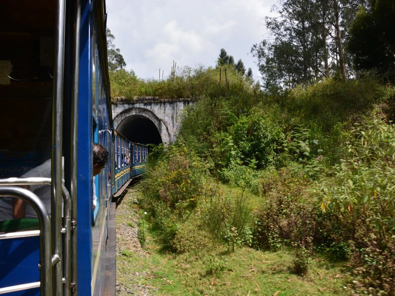 Treinrit naar Varansi