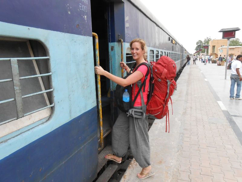 travelling by train in india