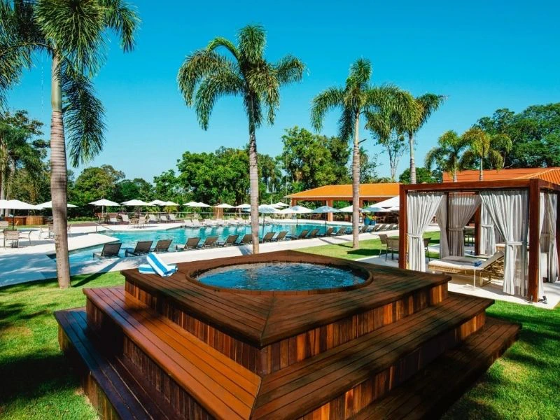 Hotel bij Iguazu falls brazilie