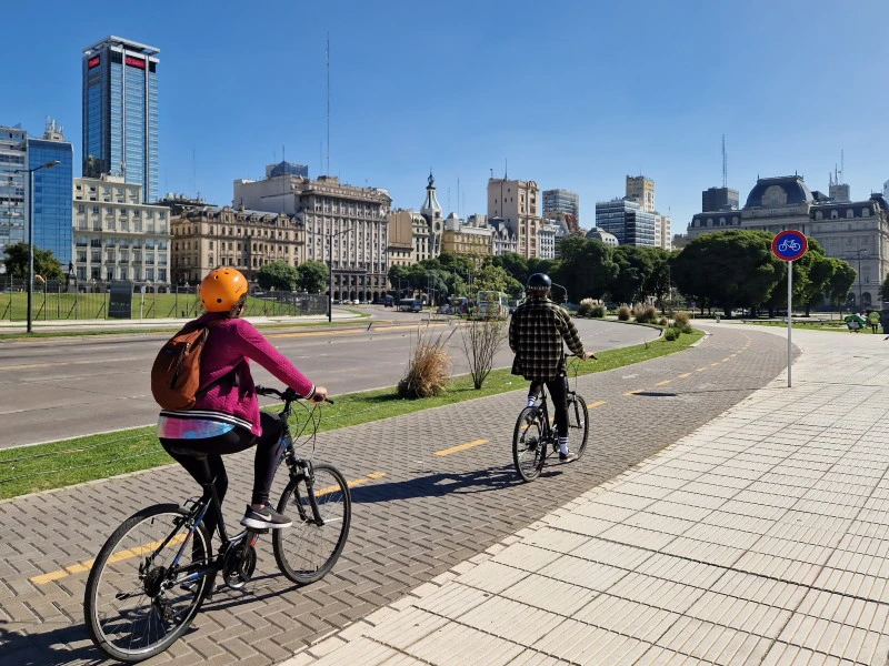 fietsen in buenos aires