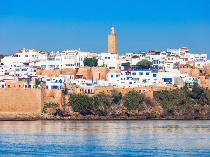 rabat vanaf het water