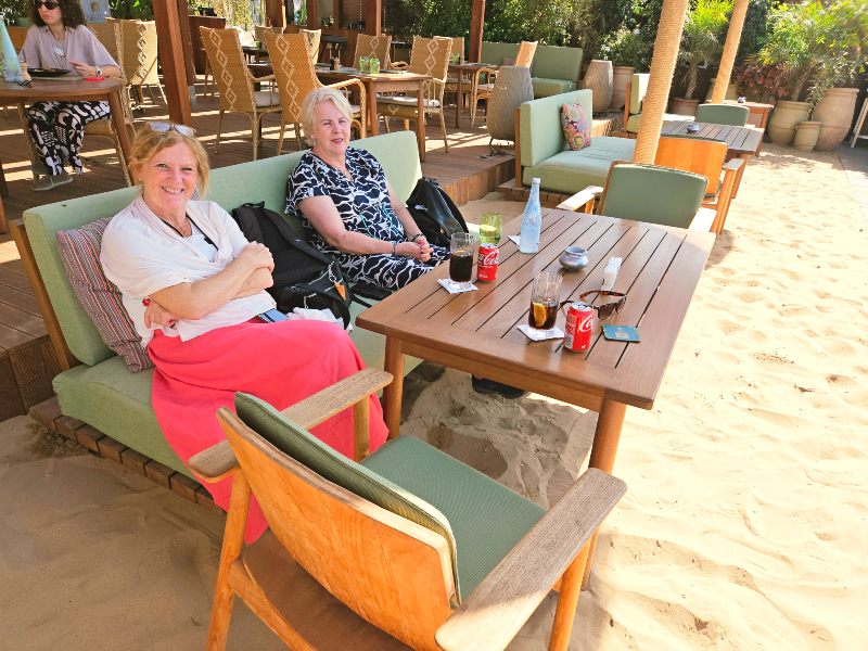 Morocco - Agadir - drinks on beach