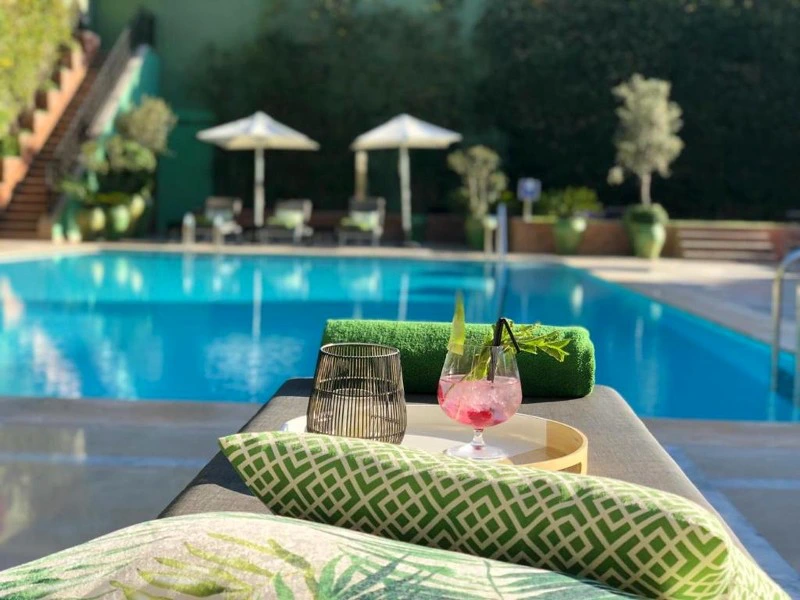 Marokko Casablanca hotel met zwembad