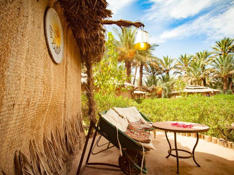 Marokko Zagora hotel relaxing area