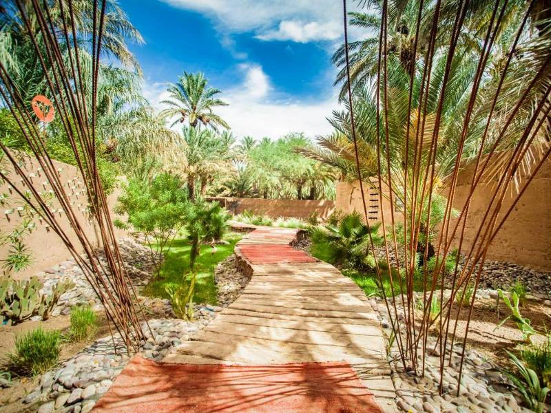 Marokko hotel wandelen