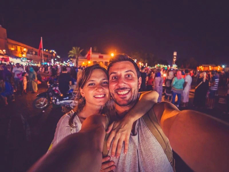 Nachtmarkt Taroudant Marokko