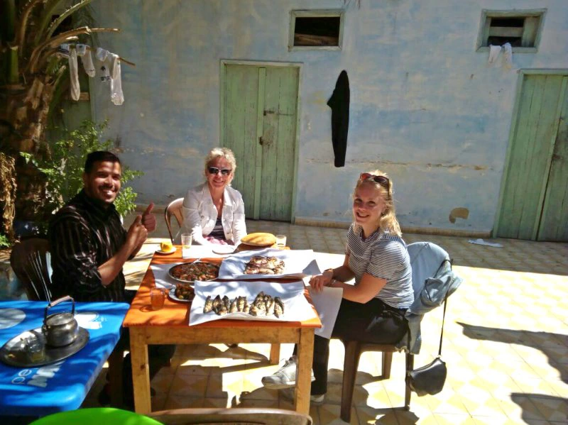 Essaouira Marokko lunch