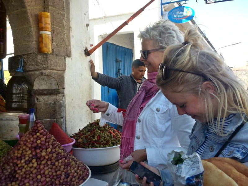 Essaouira Marokko markt