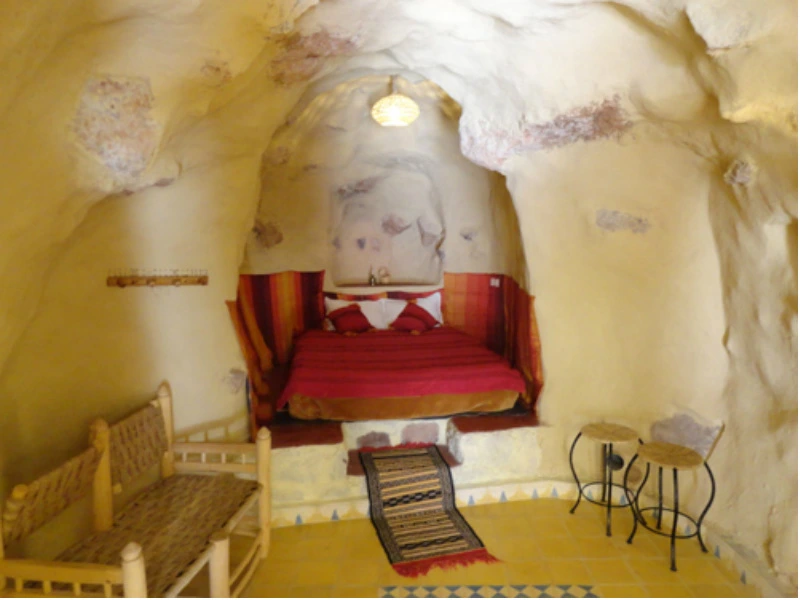 Todra kloof Marokko slapen