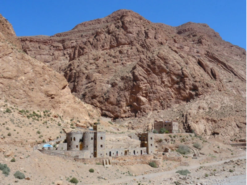 Todra kloof uitzicht